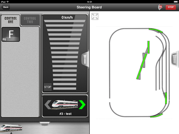 Z21 Points and Route Settings